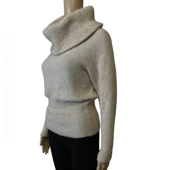 ESPRIT Women's Off-the-Shoulder Knit Sweater - Beige - Picture 3 of 5